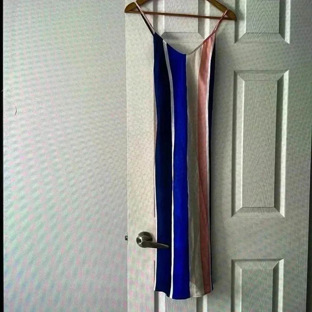 Slip Midi Tank Dress with tie back LemLem